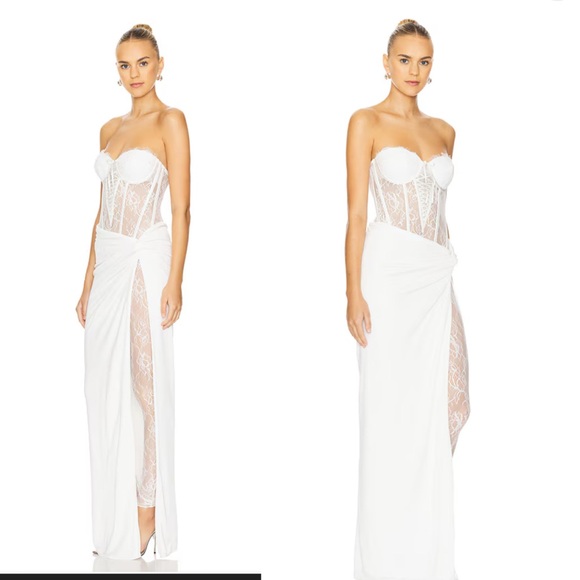 retrofete Carla Jumpsuit in White